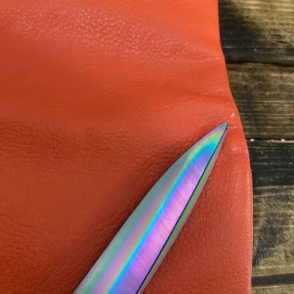 GRACE Adele Orange Clutch - Picture 6 of 10